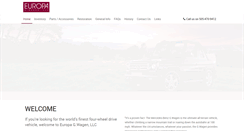 Desktop Screenshot of gwagen.com